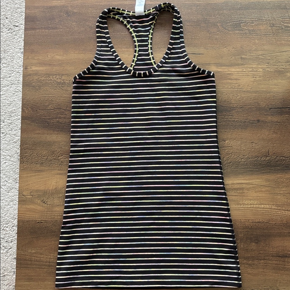 IVIVVA LULULEMON striped Racerback Tank 14